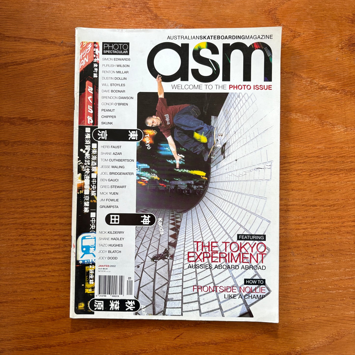Australian Skateboarding Magazine Jan.Feb 2002