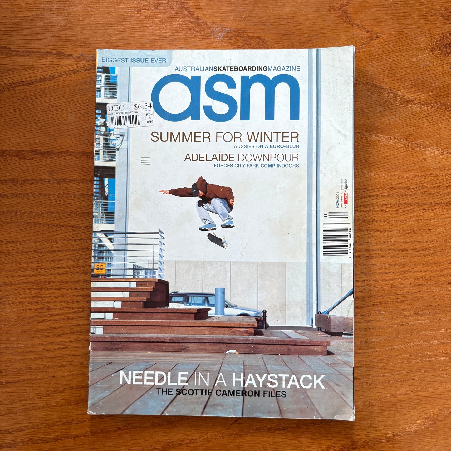Australian Skateboarding Magazine Nov 2001