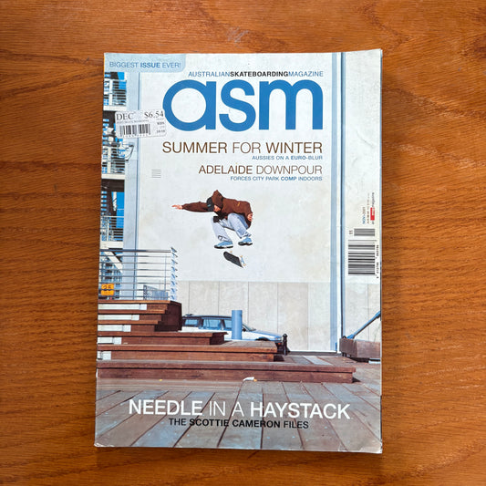 Australian Skateboarding Magazine Nov 2001