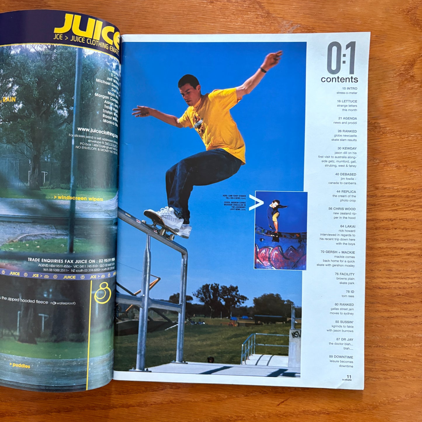 Australian Skateboarding Magazine Jul.Aug 2001