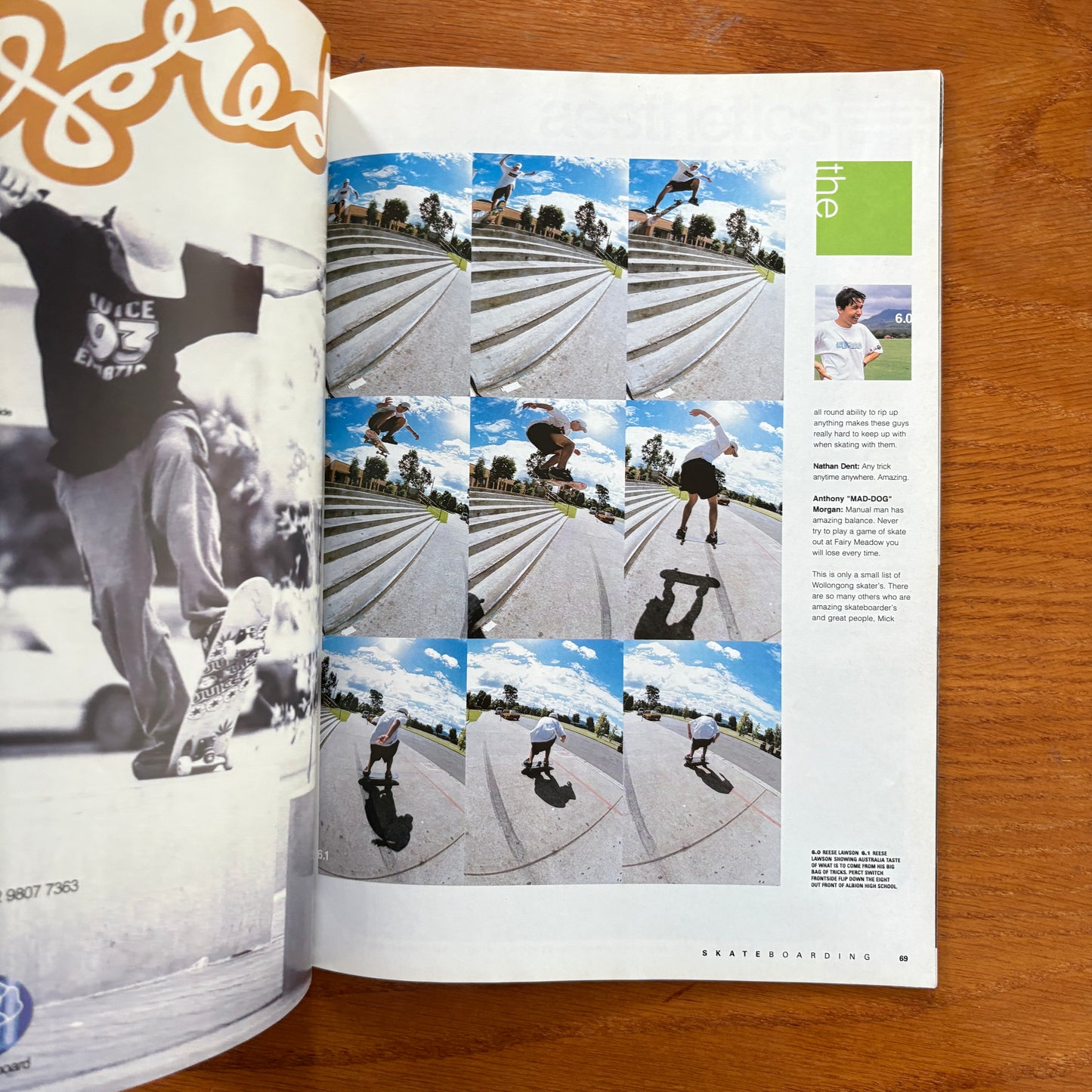 Australian Skateboarding Magazine May.Jun 2001