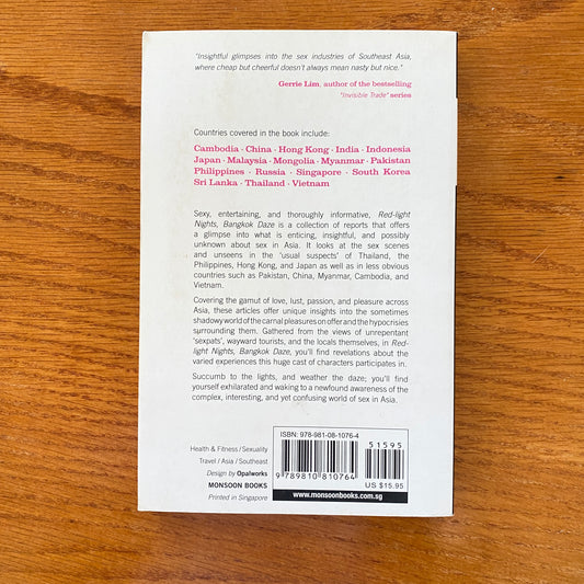 Red-Light Nights, Bangkok Daze: Chronicles of Sexuality Across Asia - William Sparrow
