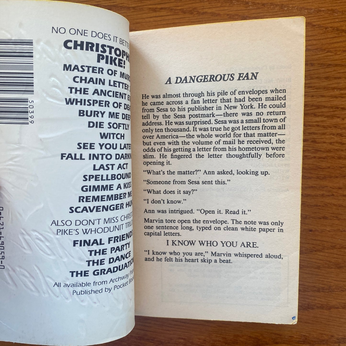 Christopher Pike - Master Of Murder