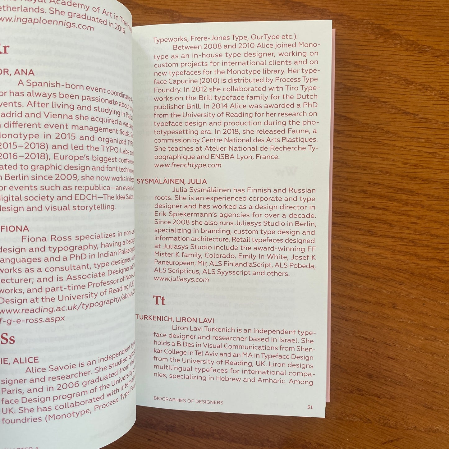 How many female type designers do you know? I know many and talked to some! - Yulia Popova