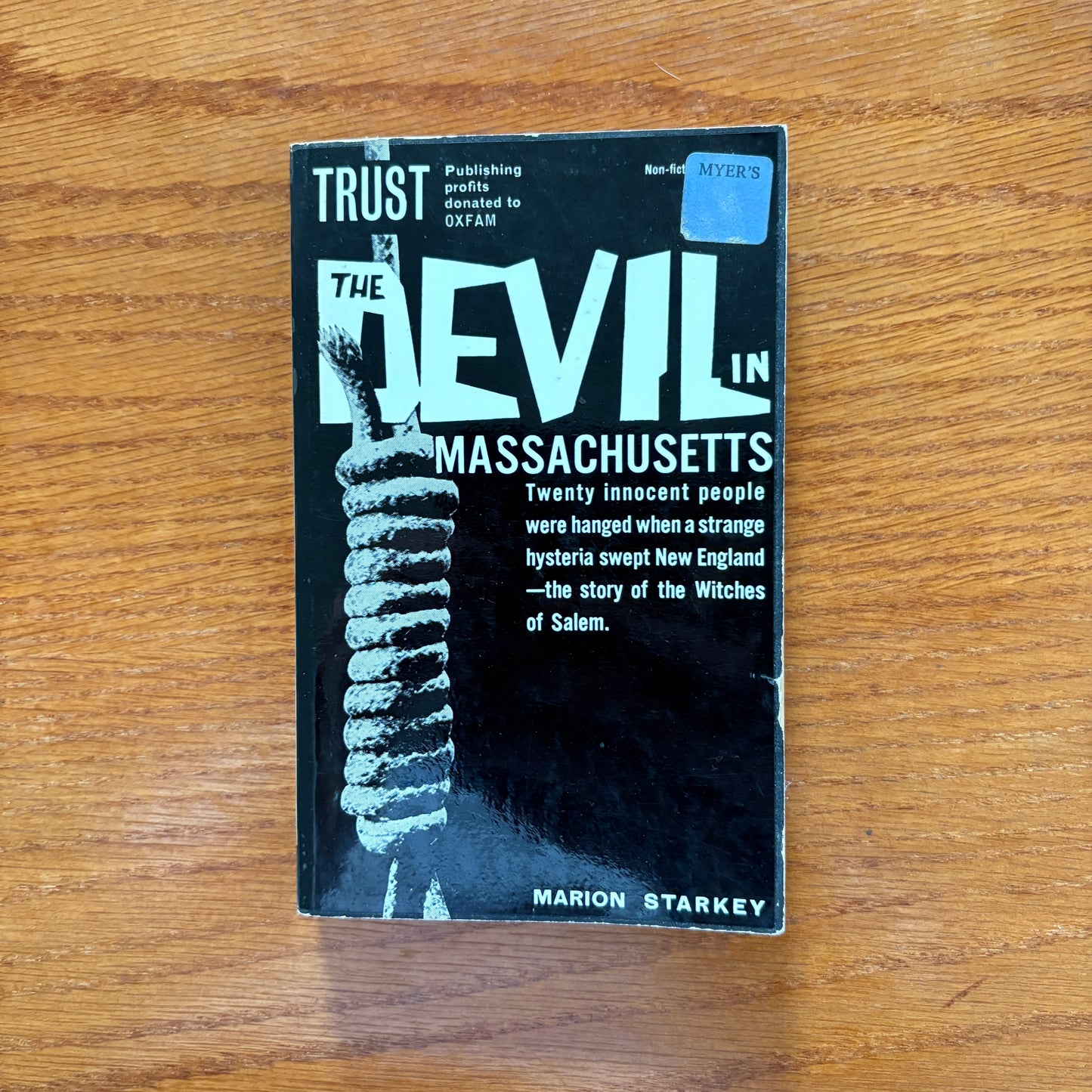 The Devil In Massachusetts - Marion Starkey