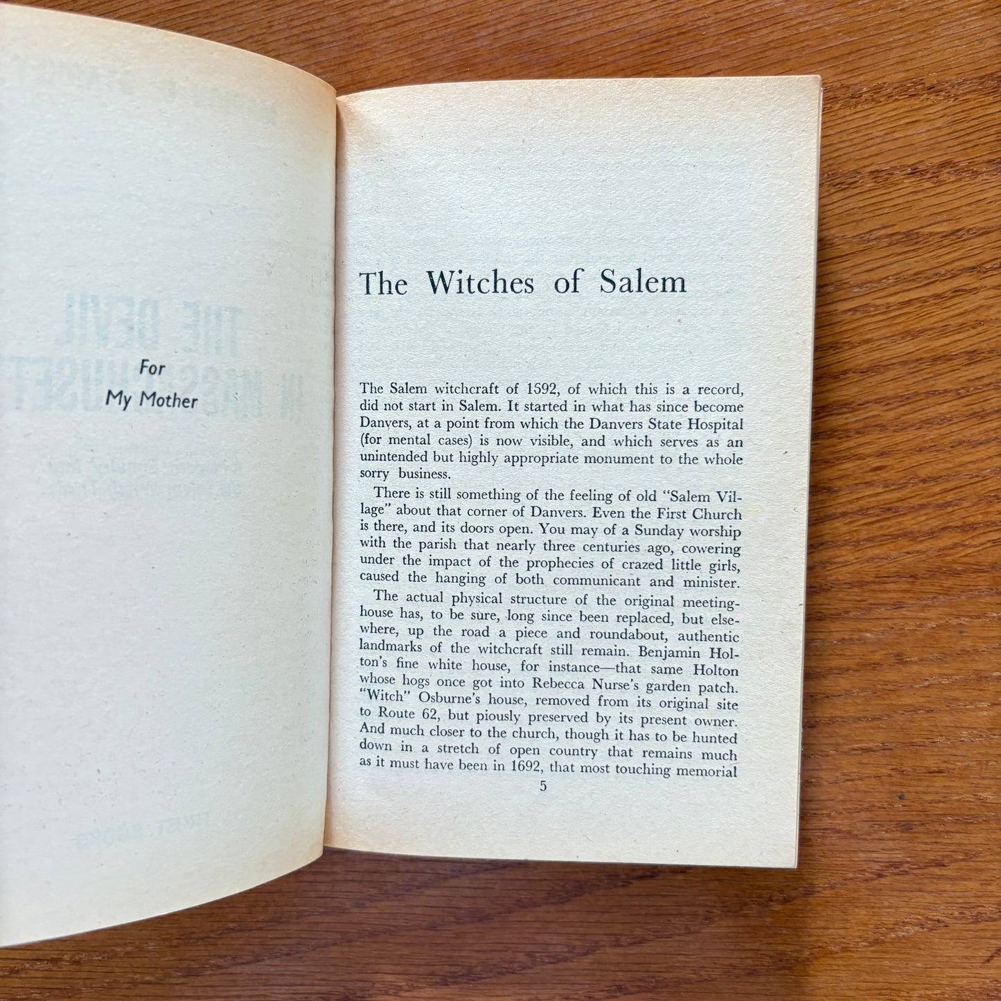 The Devil In Massachusetts - Marion Starkey