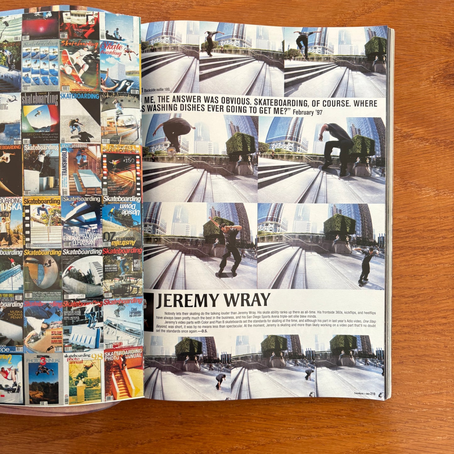 Transworld Skateboarding Jan 2003 20th Anniversary Issue