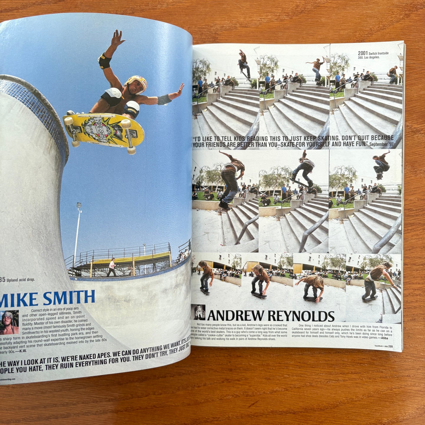 Transworld Skateboarding Jan 2003 20th Anniversary Issue