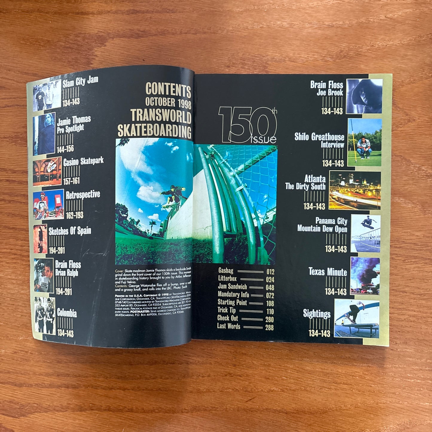 Transworld Oct 1998 - 150th Anniversary
