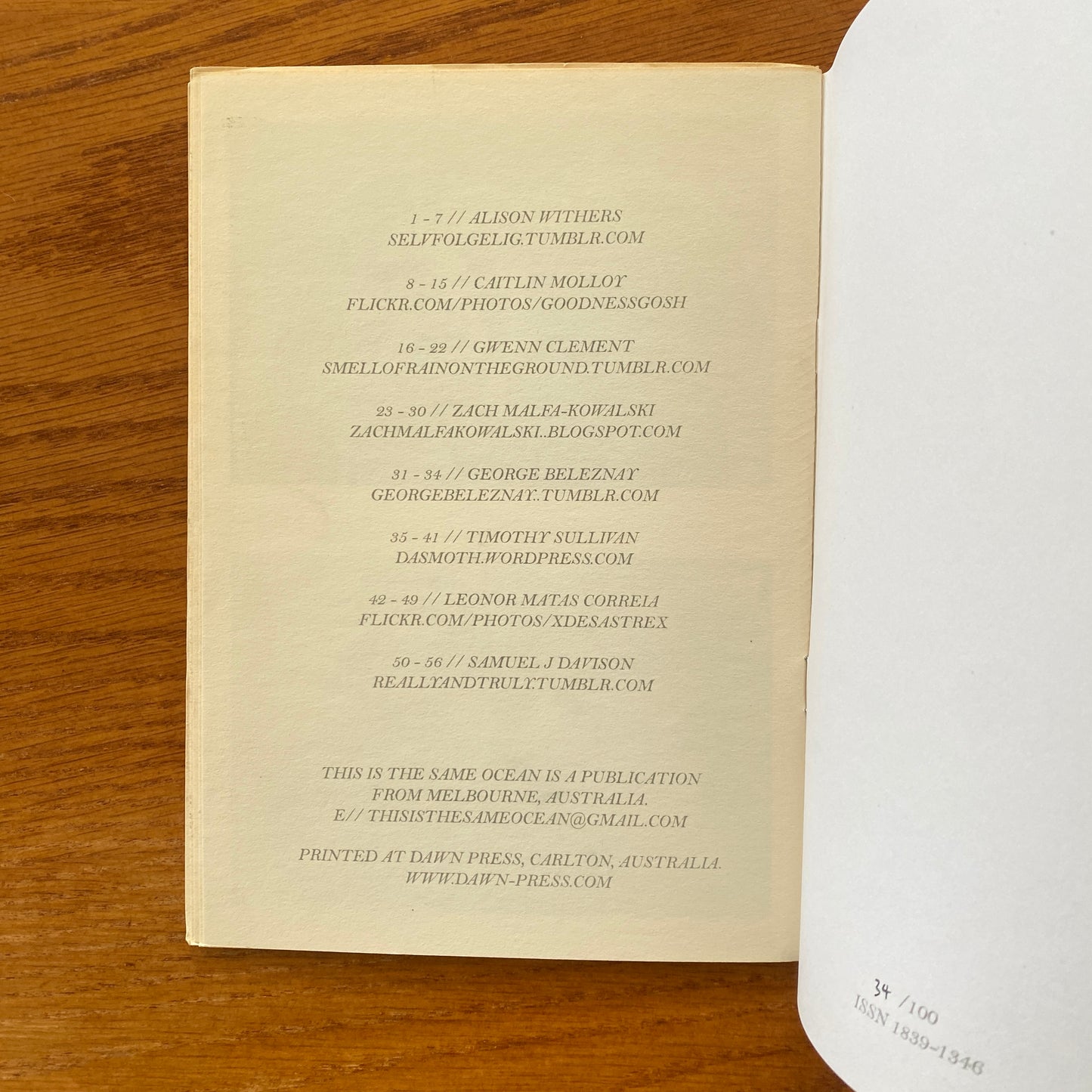 THIS IS THE SAME OCEAN