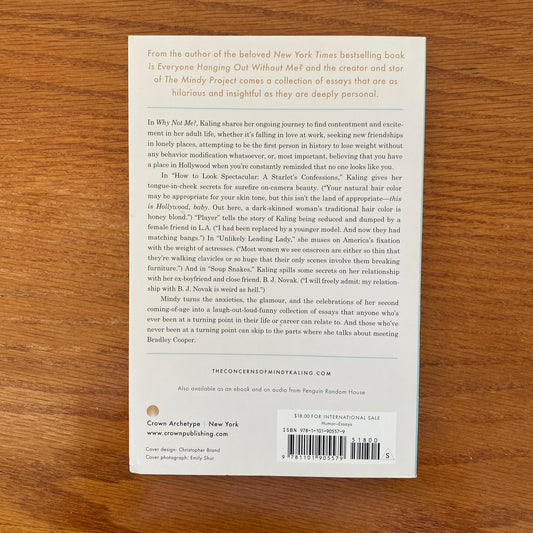 Mindy Kaling - Why Not Me?