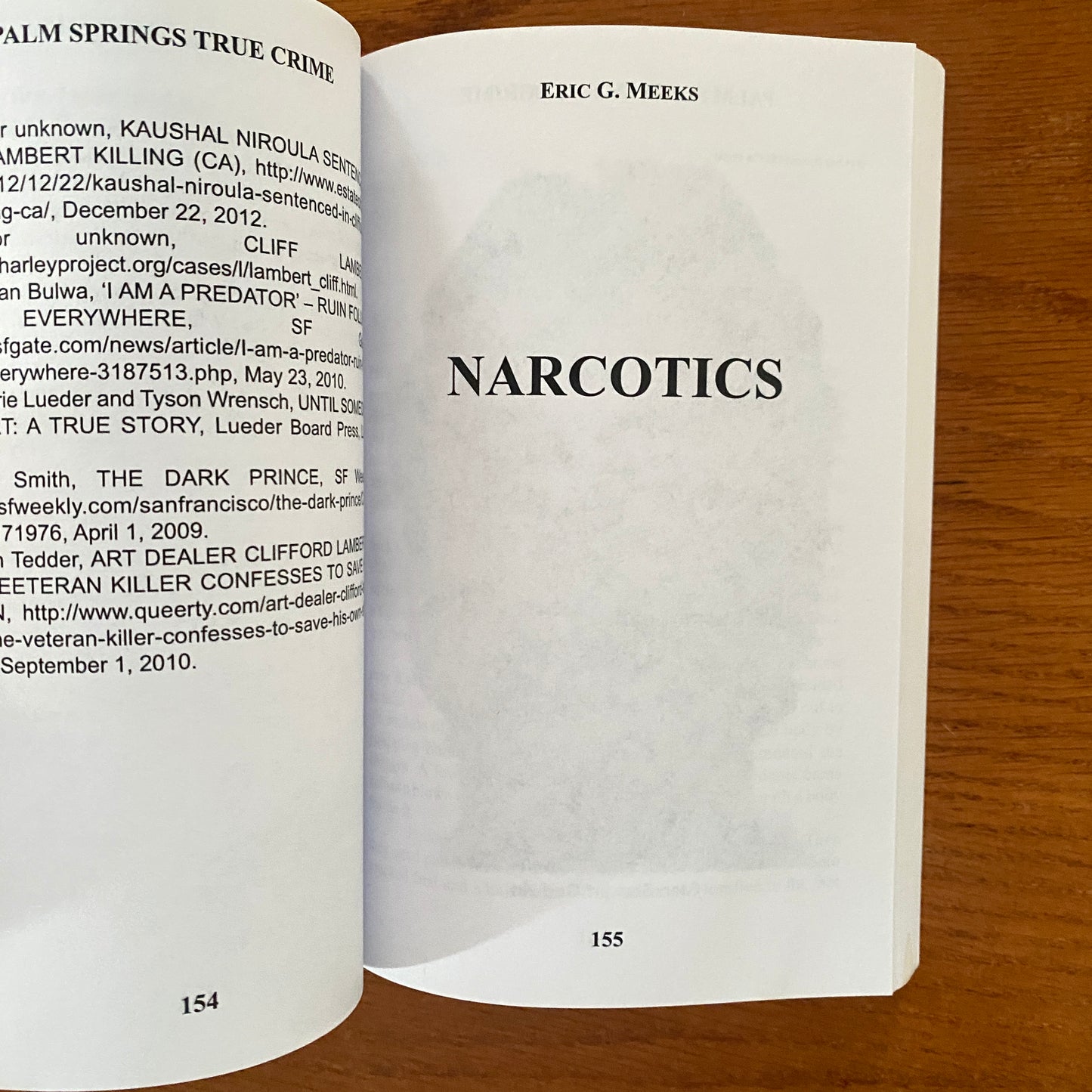 Palm Springs True Crime - Eric G. Meeks