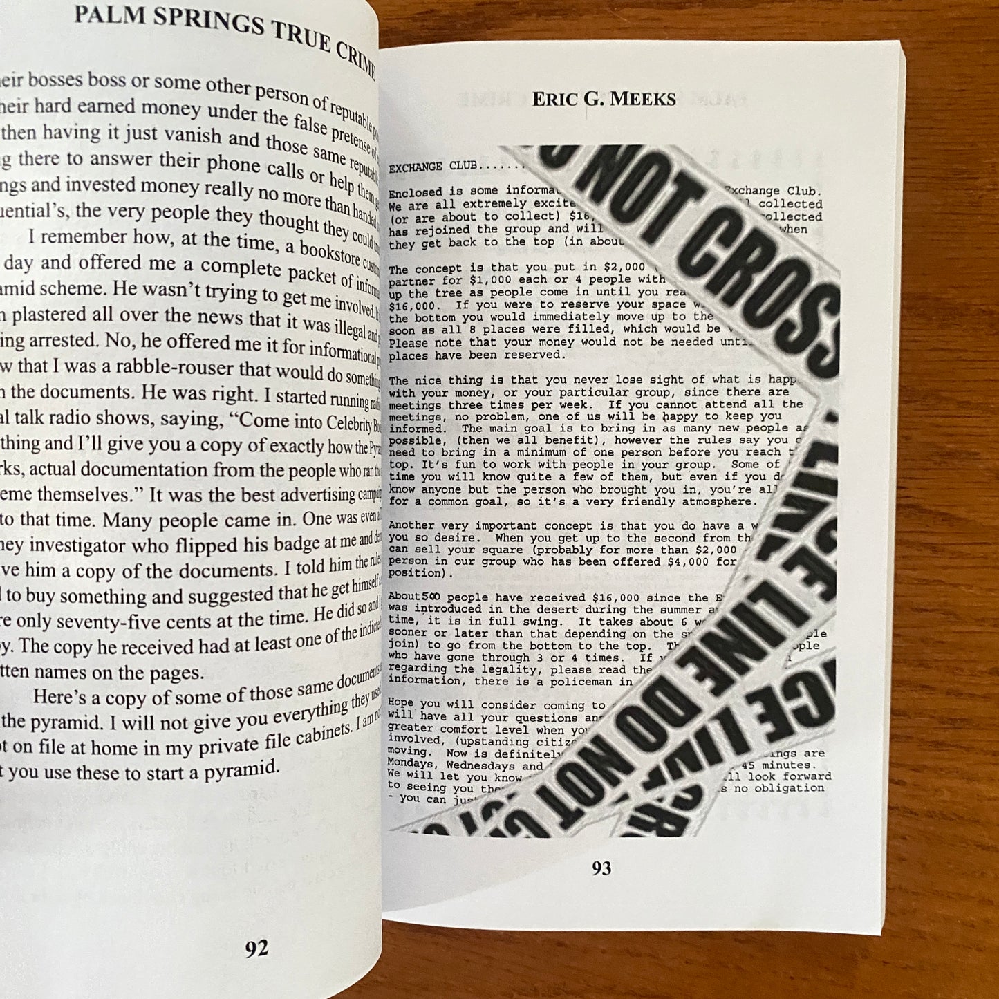 Palm Springs True Crime - Eric G. Meeks