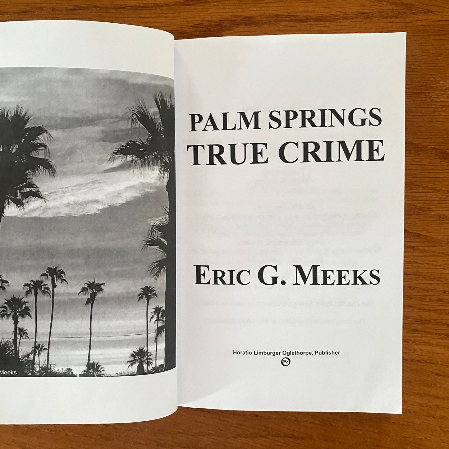 Palm Springs True Crime - Eric G. Meeks