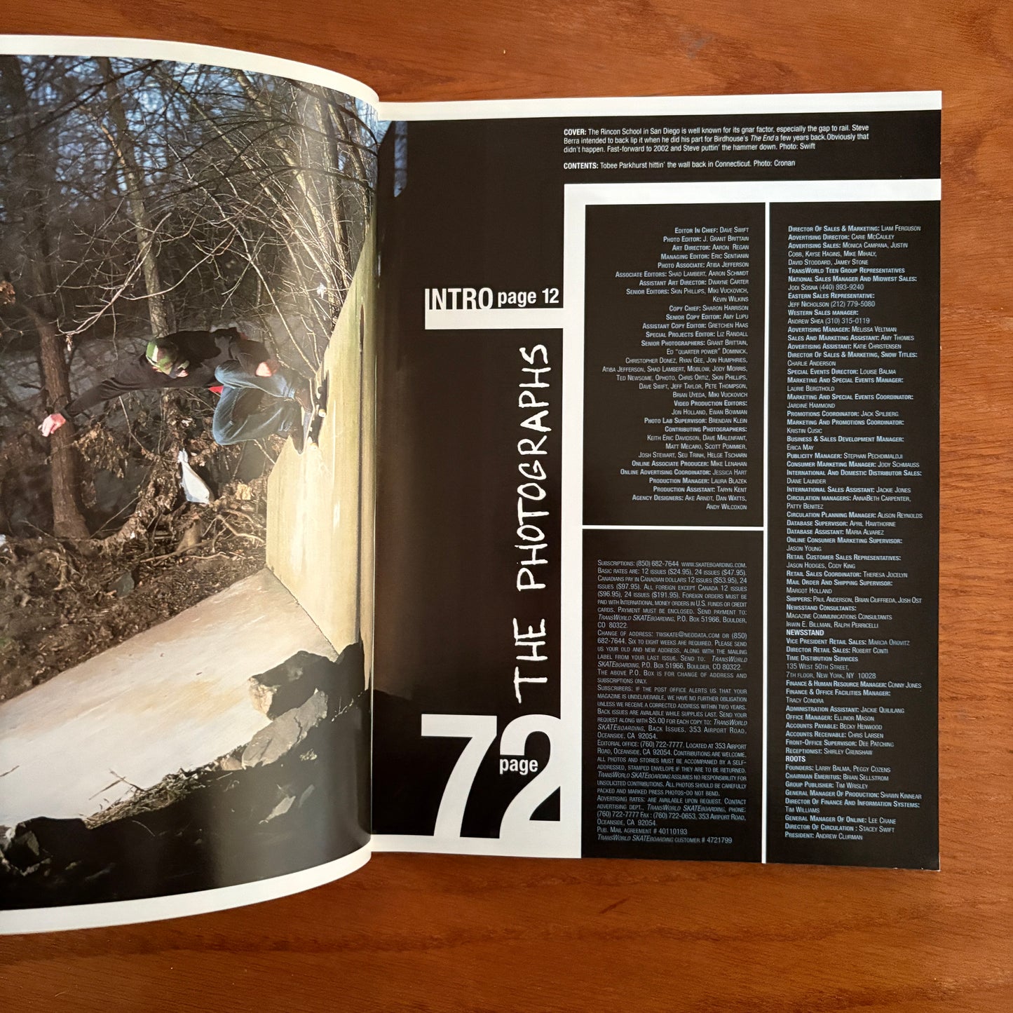 Transworld 2002 Photo Annual