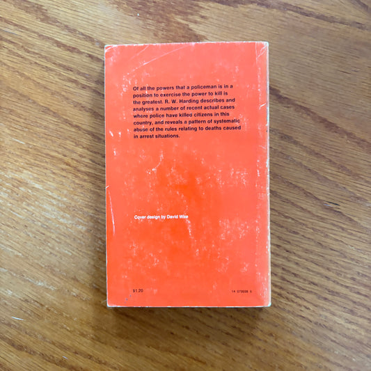 Police Killings in Australia - R.W. Harding