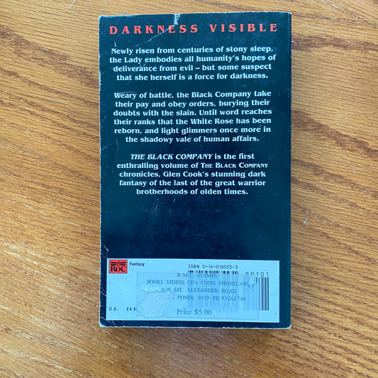 The Black Company - Glen Cook