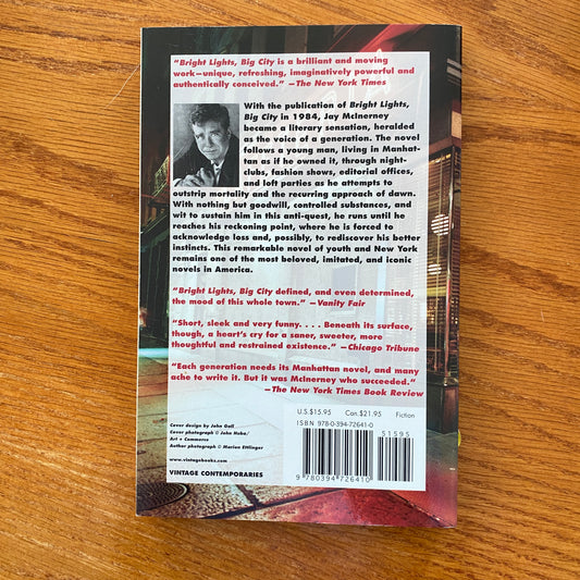 Jay McInerney - Bright Lights Big City