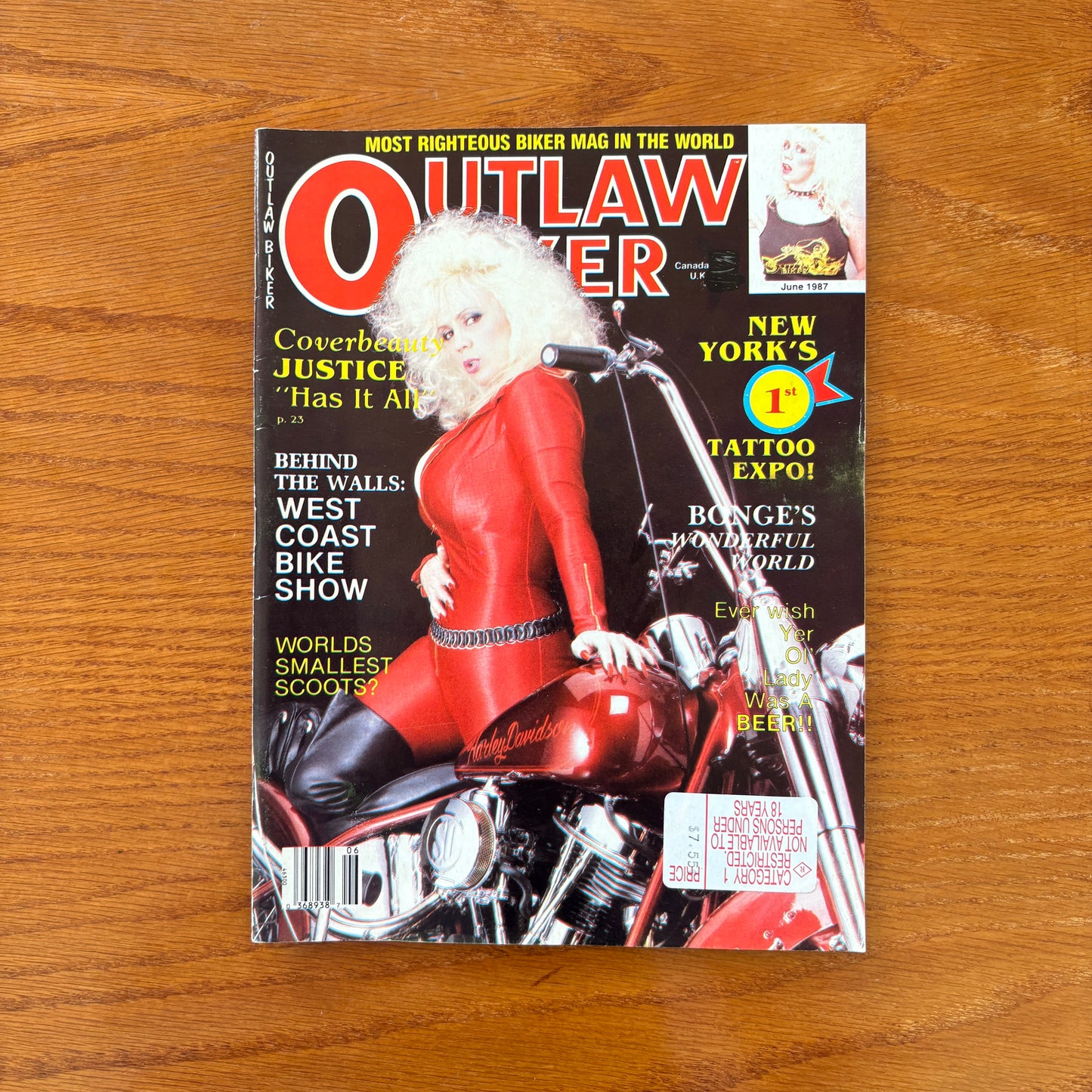 Outlaw Biker Jun 1987