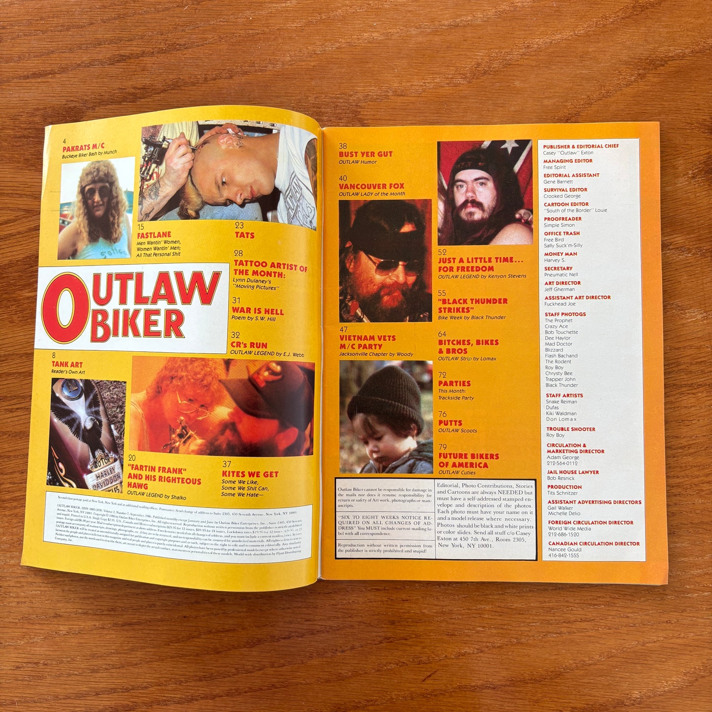 Outlaw Biker Sep 86