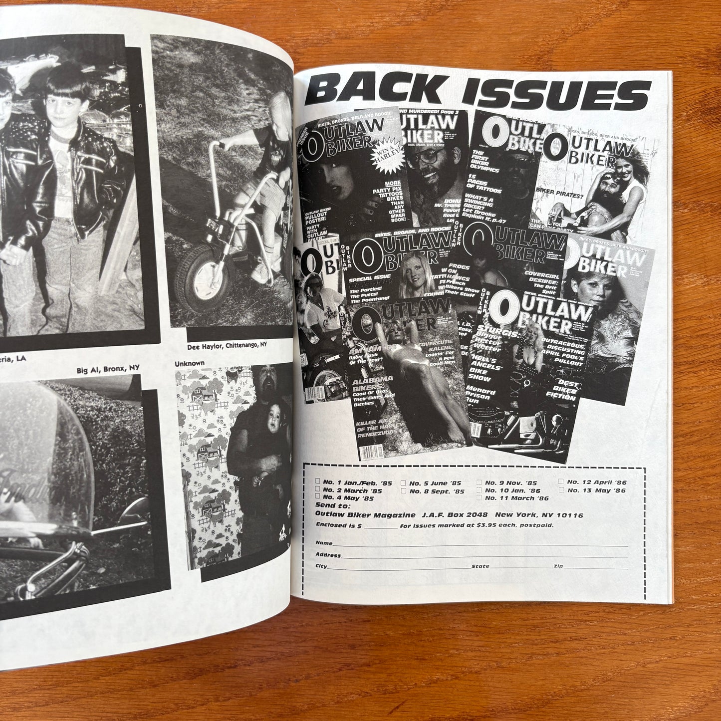 Outlaw Biker Jul 1986
