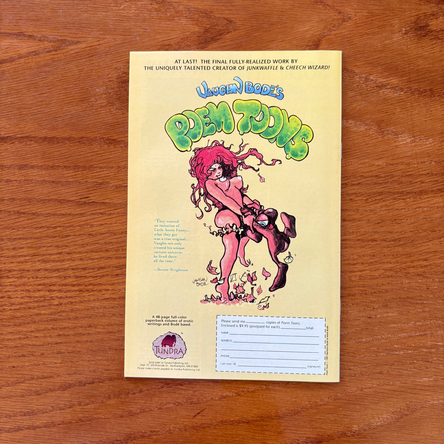 The Collected Purple Pictorial by Vaughn Bode