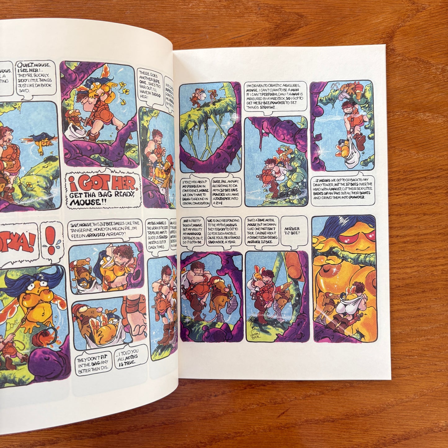 The Collected Purple Pictorial by Vaughn Bode