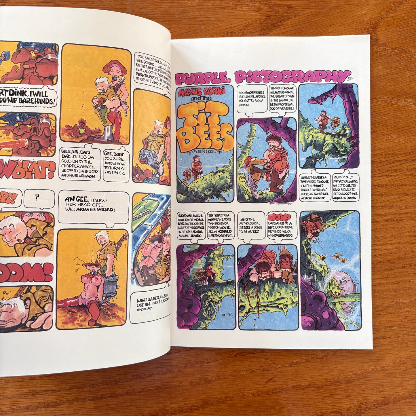The Collected Purple Pictorial by Vaughn Bode