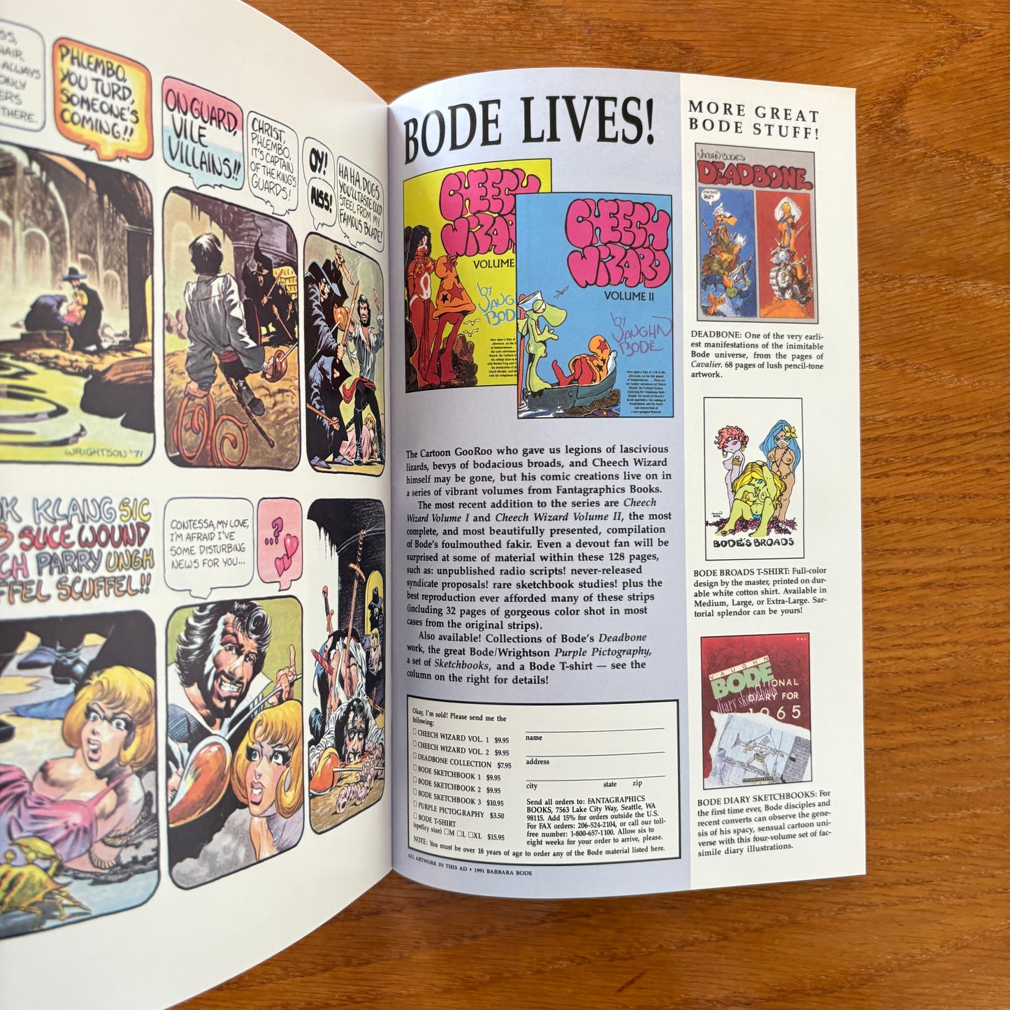 The Collected Purple Pictorial by Vaughn Bode