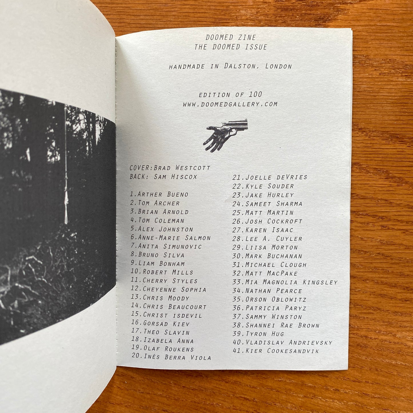 DOOMED ZINE - THE DOOMED ISSUE