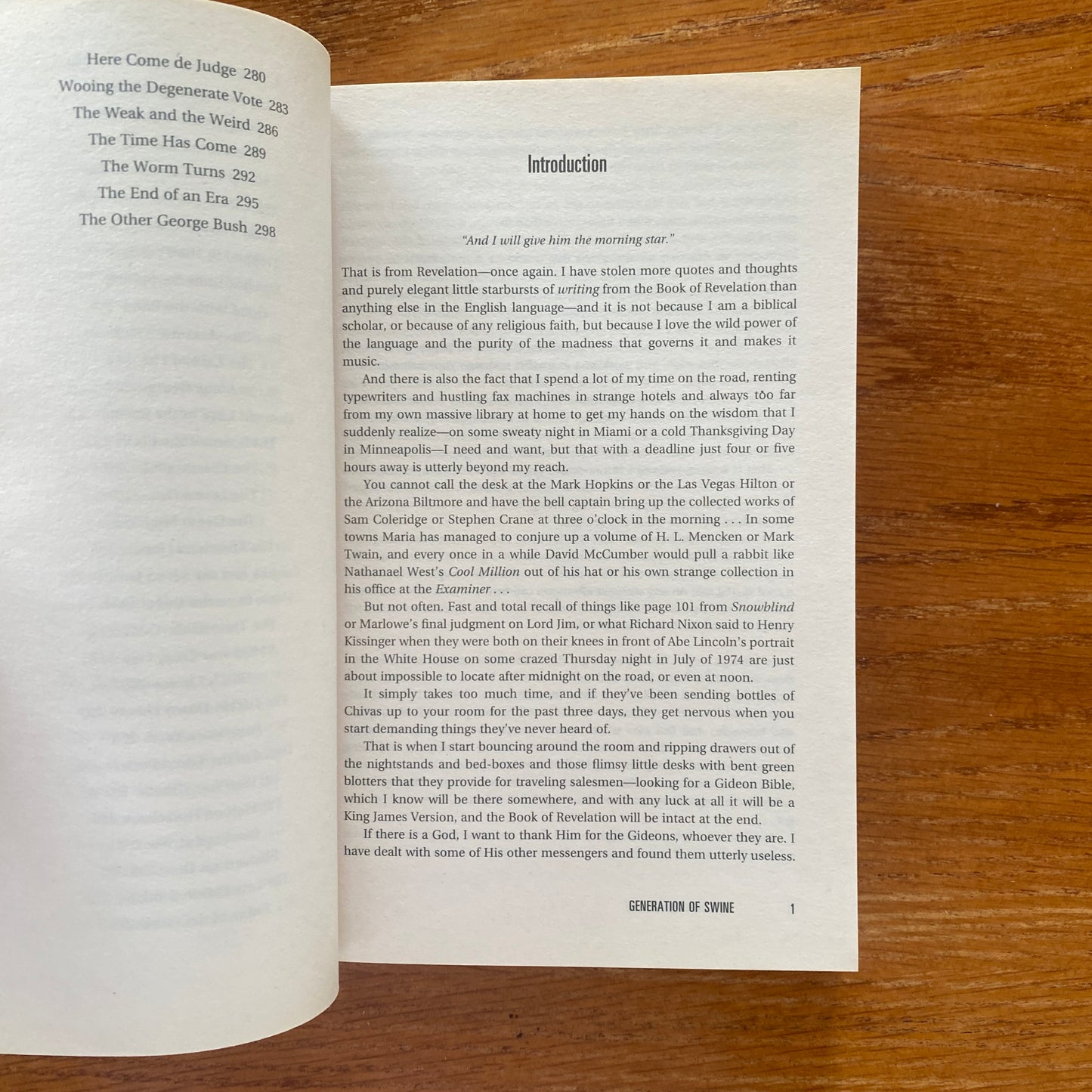 Hunter S. Thompson - Generation Of Swine