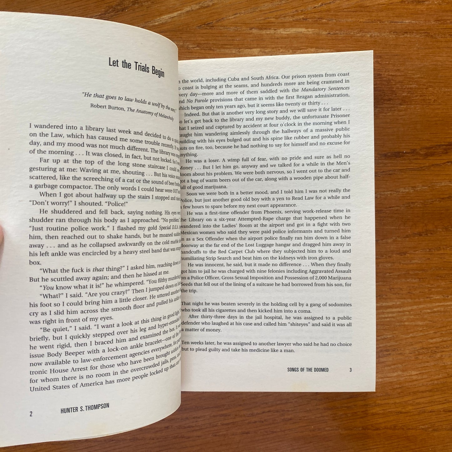 Hunter S. Thompson - Songs Of The Doomed
