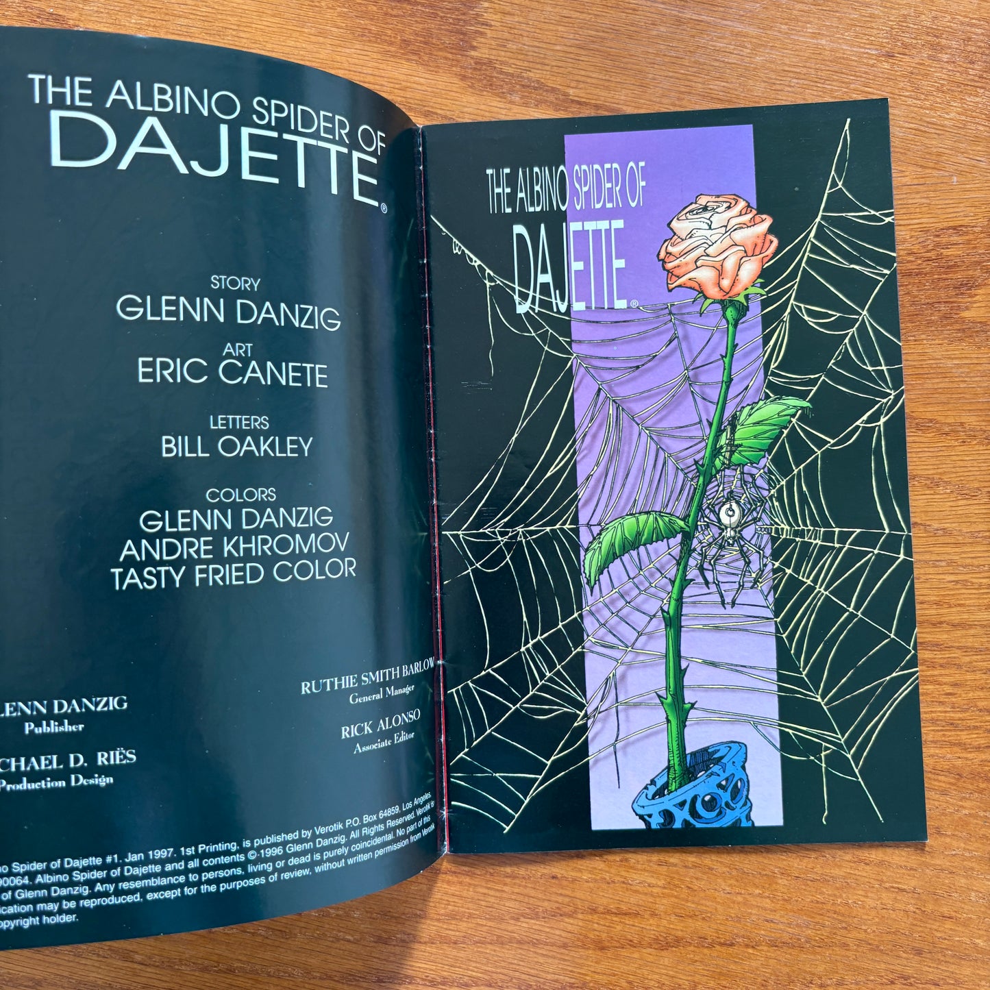 The Albino Spider Of Dajette 1