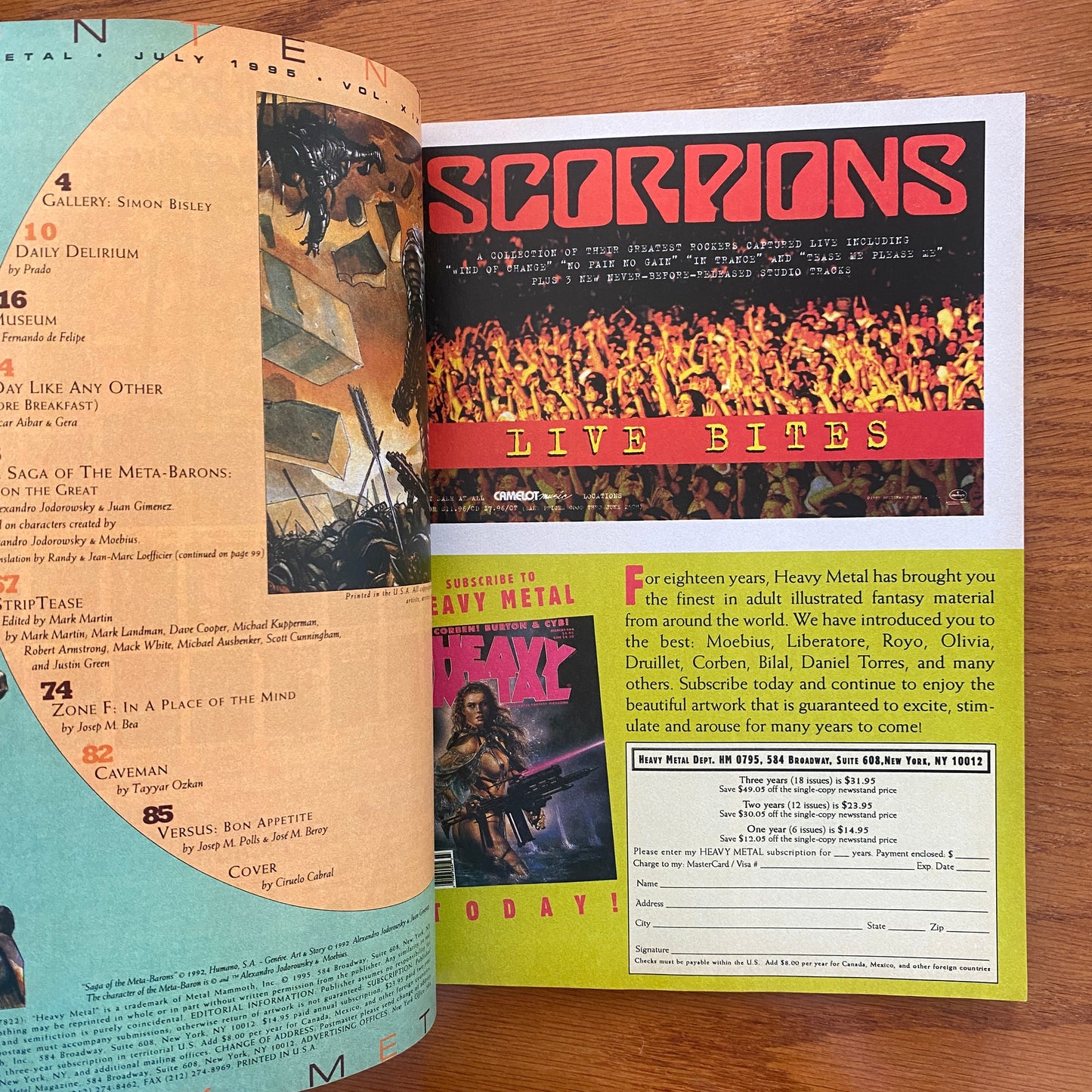 V.19.3 Heavy Metal - July 1995