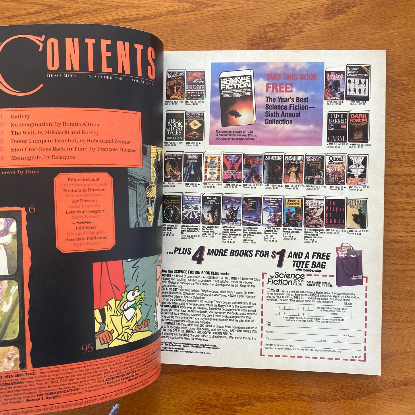 V13.5 Heavy Metal - Nov 1989