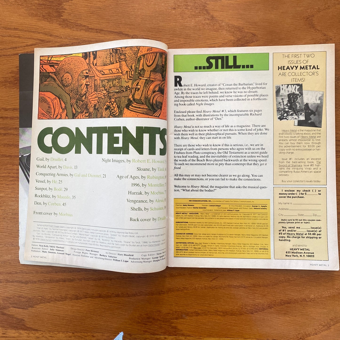 V1.3 Heavy Metal - June 1977