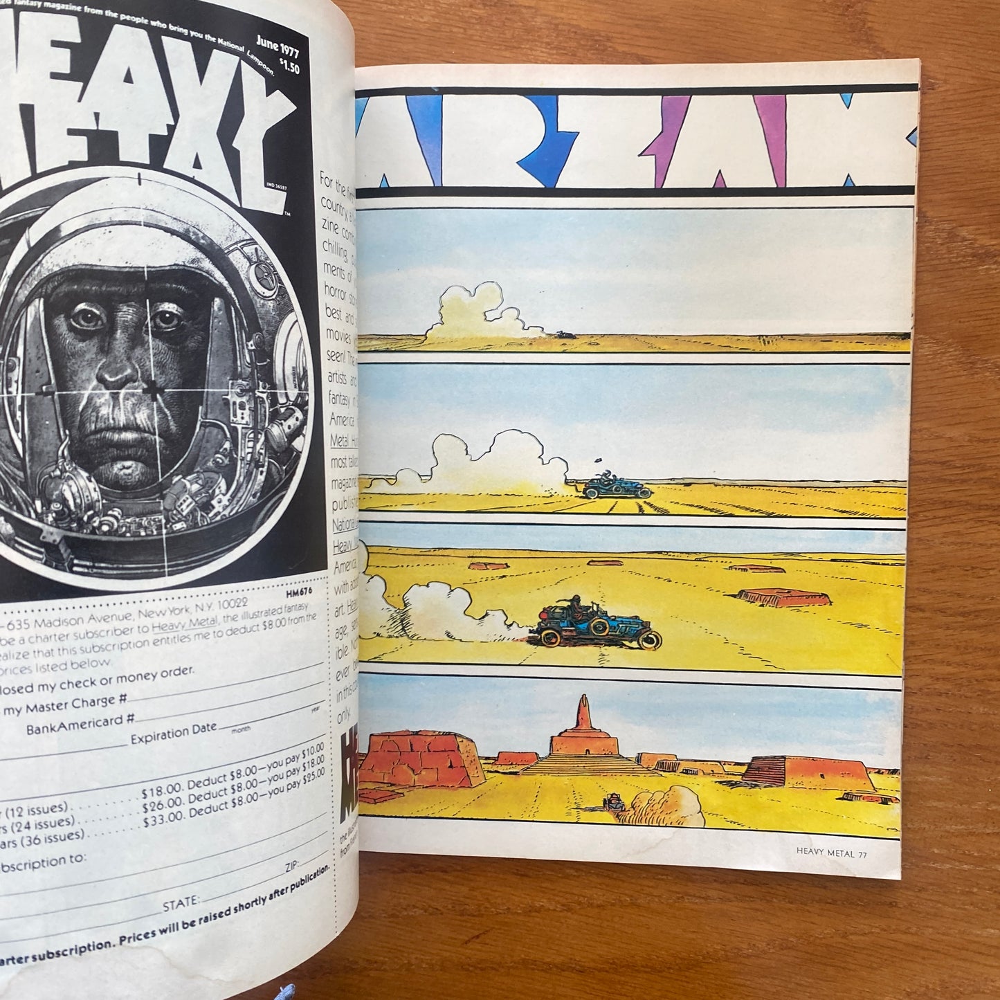 V1.3 Heavy Metal - June 1977