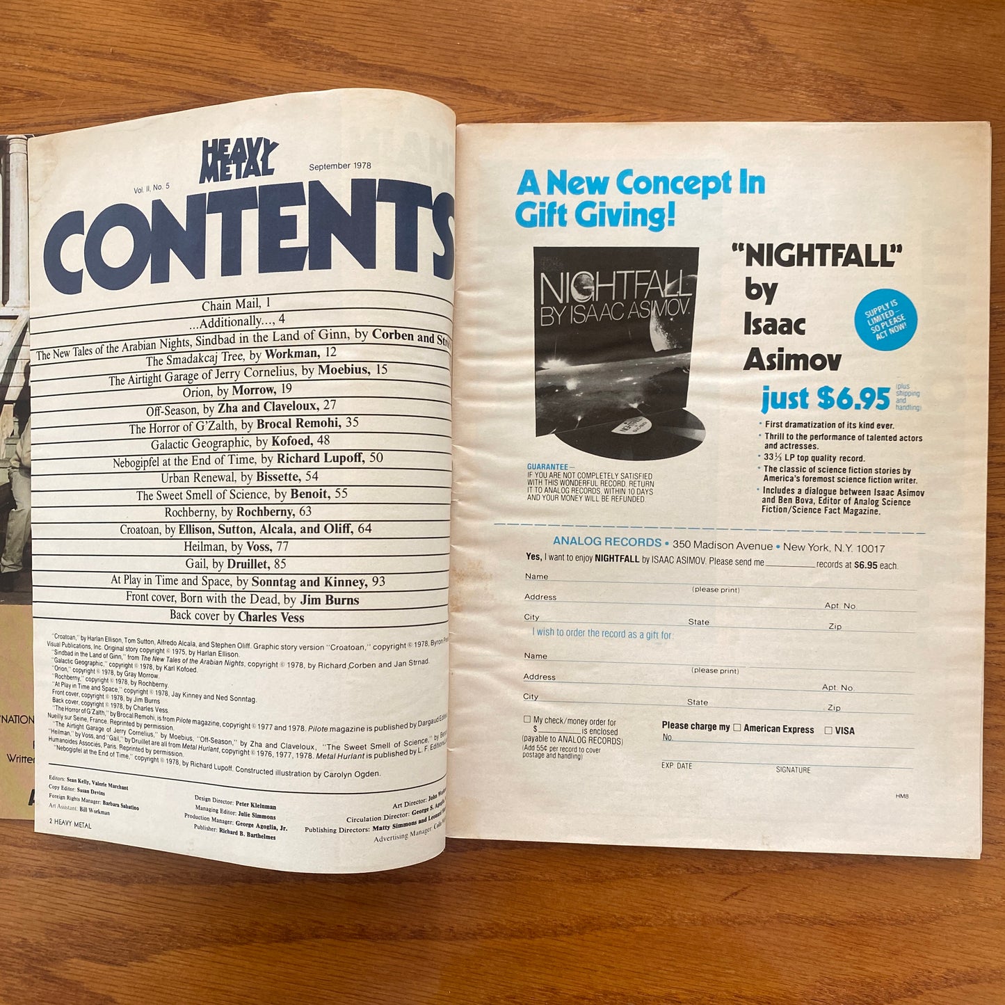 V2.5 Heavy Metal - Sep 1978