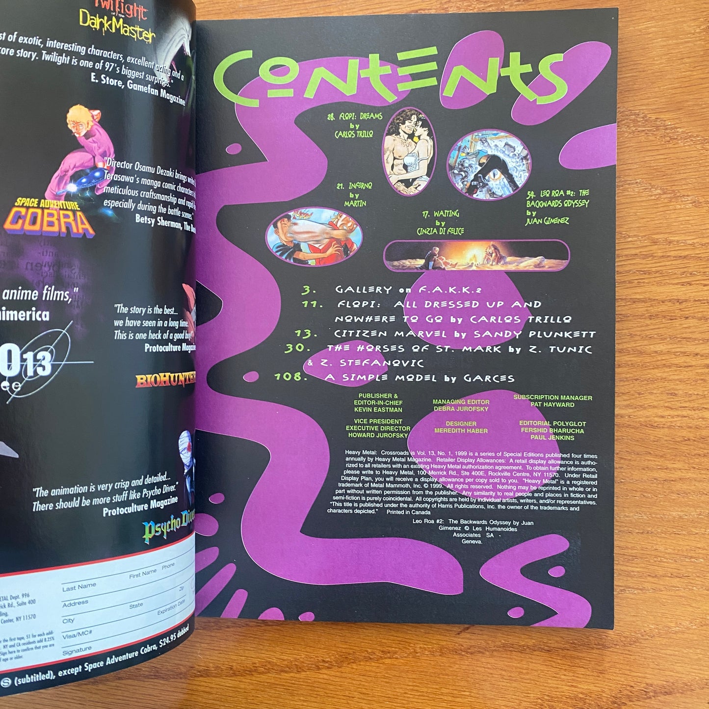 V13.1 Heavy Metal - Spring 1999