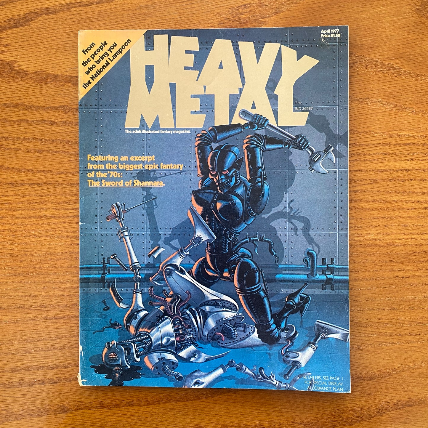 V1.1 Heavy Metal - Apr 1977