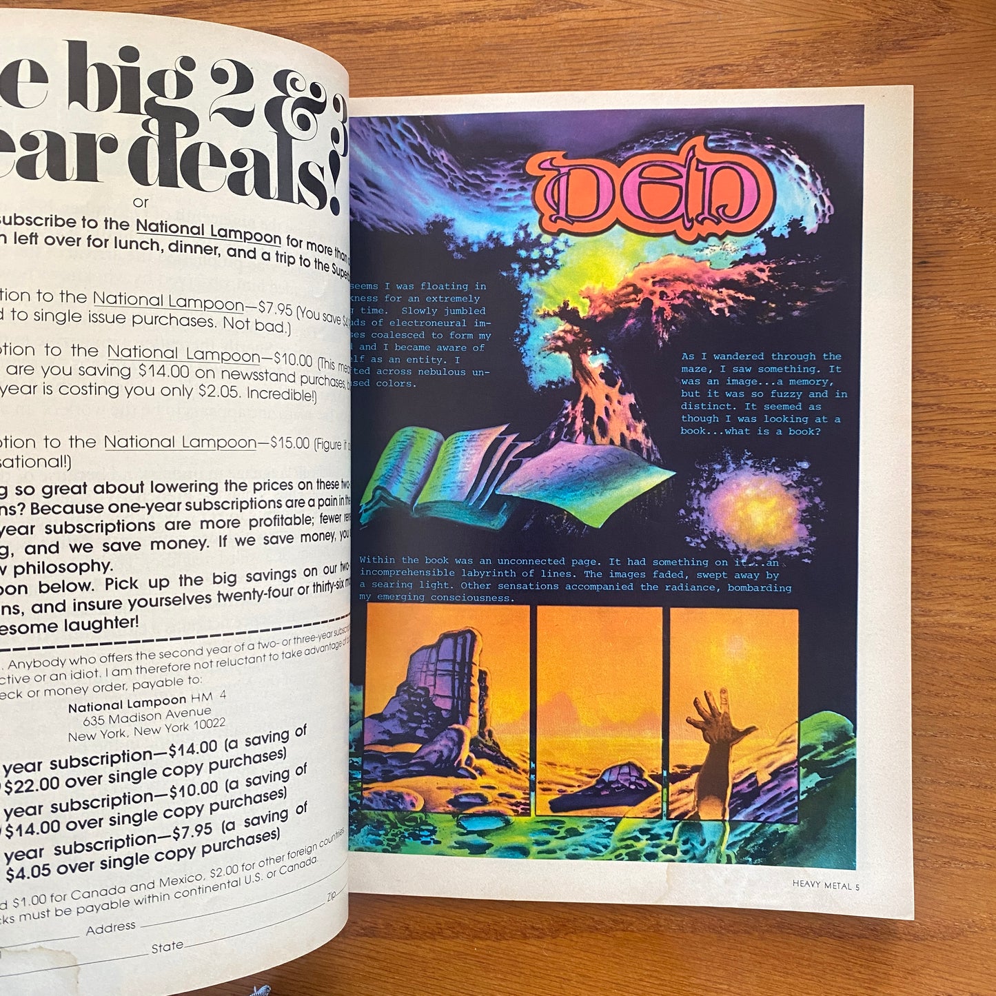 V1.1 Heavy Metal - Apr 1977