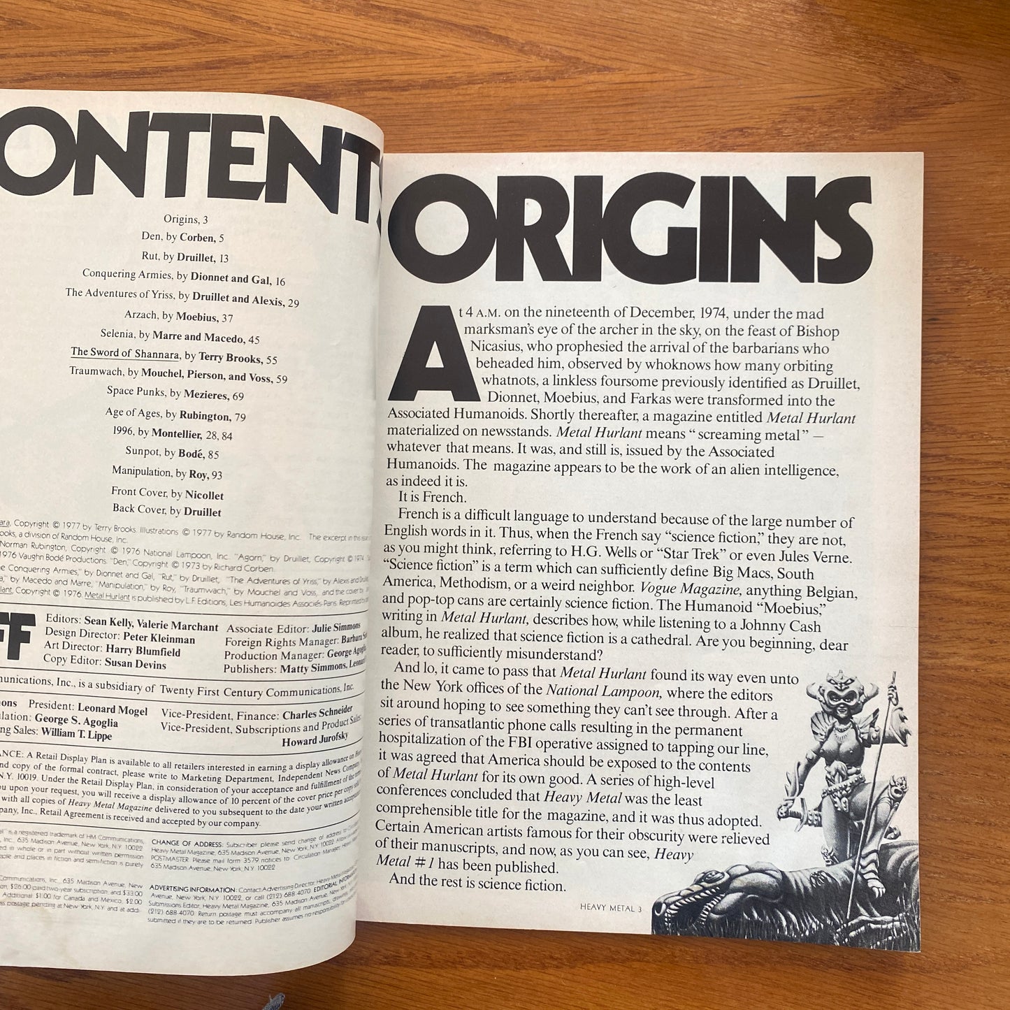 V1.1 Heavy Metal - Apr 1977