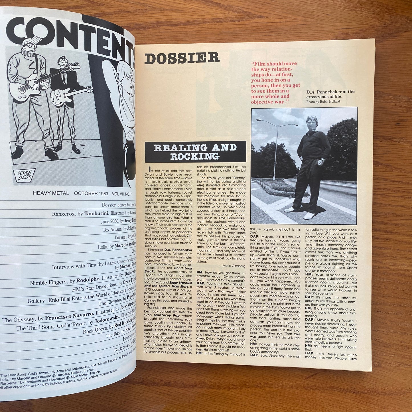 V7.7 Heavy Metal - Oct 1983