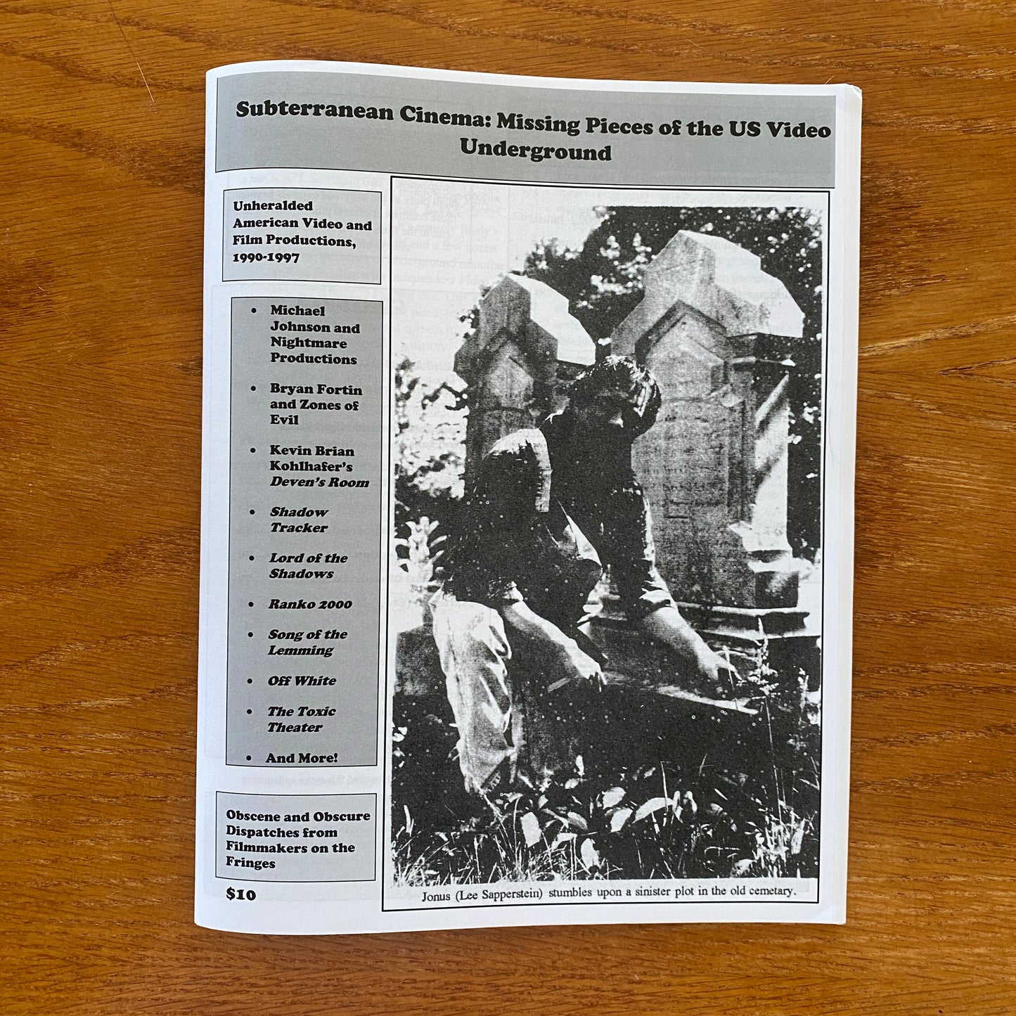 Subterranean Cinema: Missing Pieces of the US Video Underground