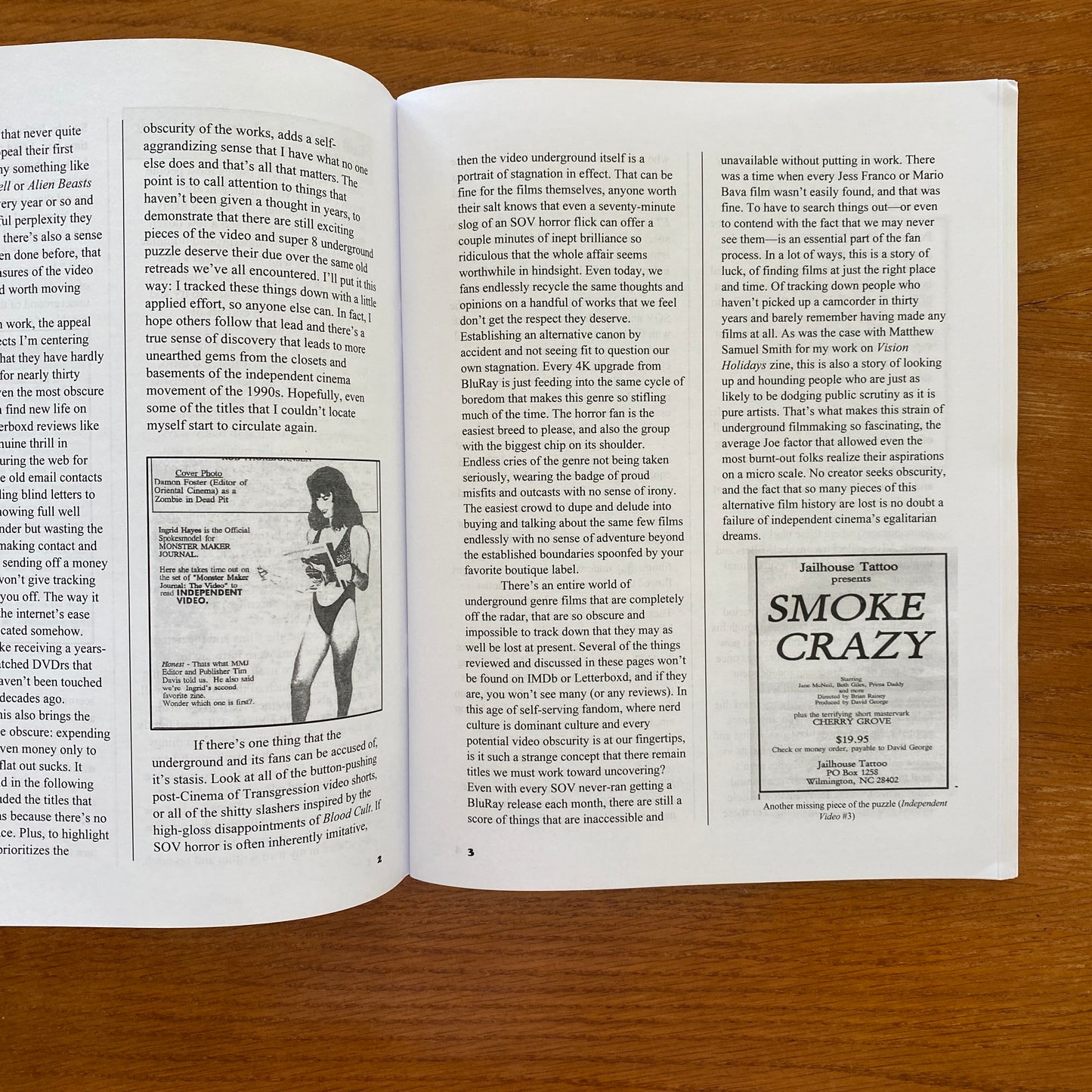 Subterranean Cinema: Missing Pieces of the US Video Underground