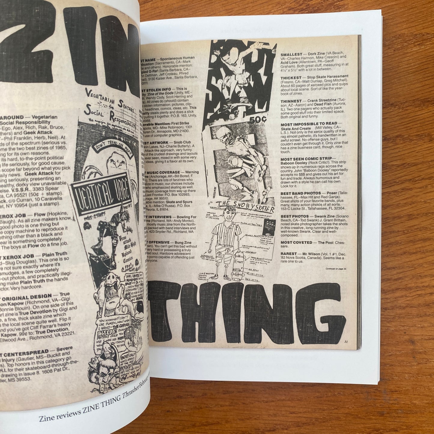 Skateboard Museum Zine Collection Box Set