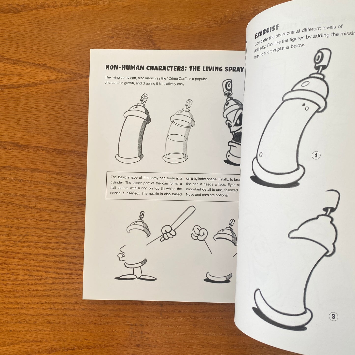 Graffiti Characters for Beginners: An Easy Introduction to Drawing Graffiti Figures
