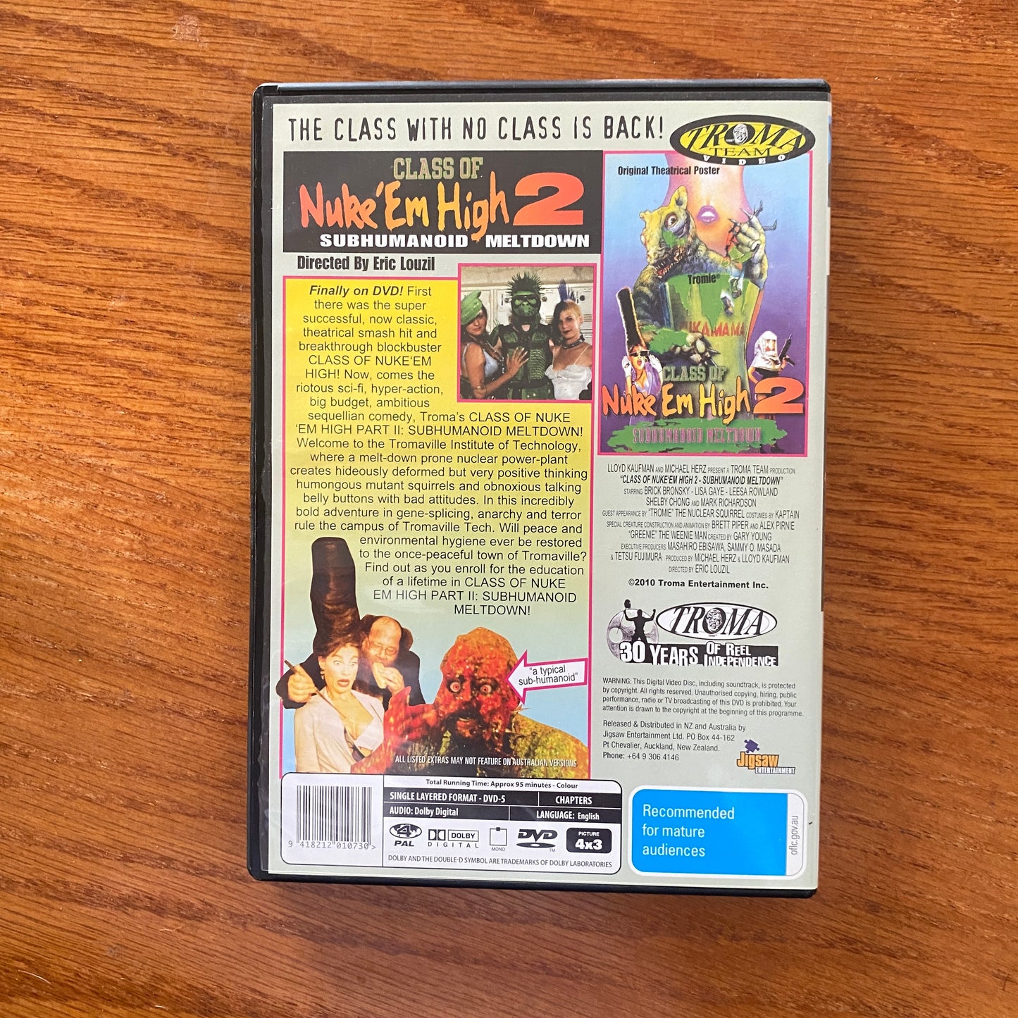 Class of Nuke'em High 2: Subhumanoid Meltdown
