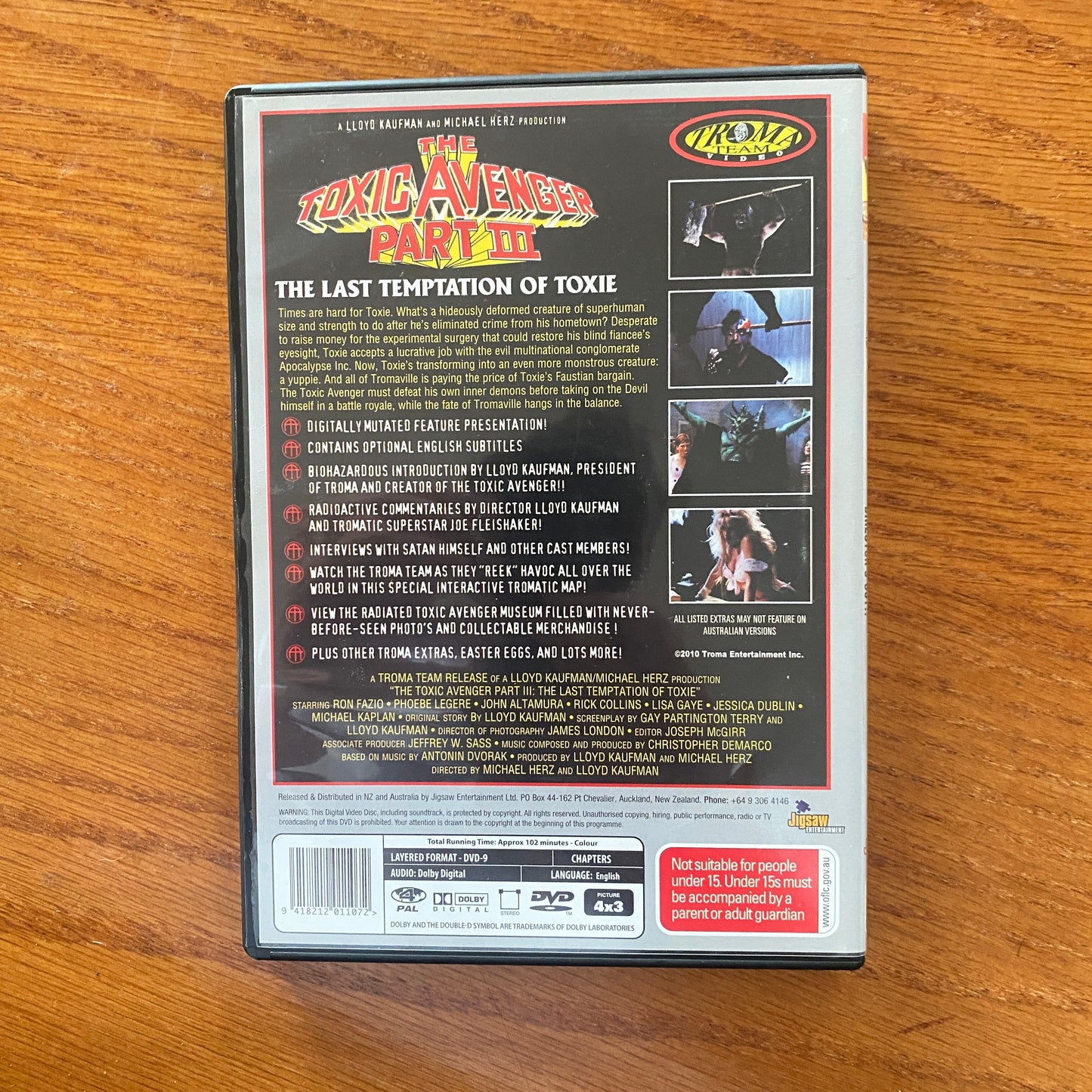 Toxic Avenger Part 3: The Last Temptation Of Toxie