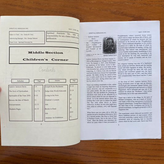 Spiritual Horizons 13